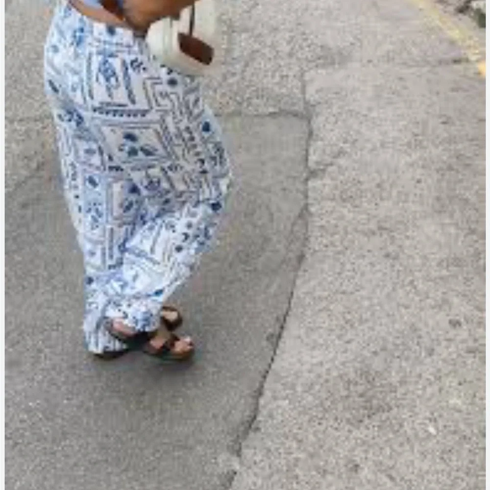 Sincerely Jules Beachy Tarot Card Style Wide Leg Pants - Picture 5 of 10